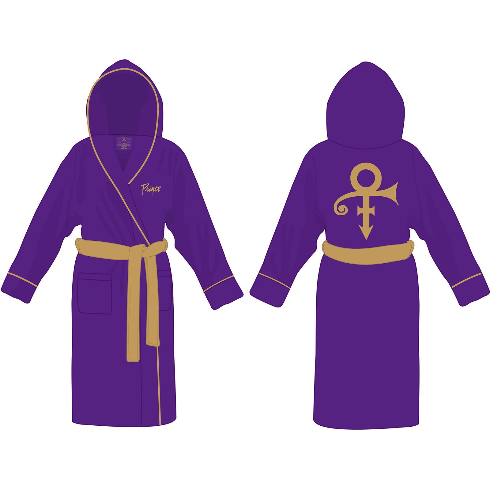 PRINCE Attractive Bathrobe, Symbol