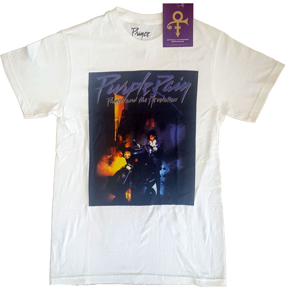 PRINCE Attractive T-Shirt, Purple Rain Square