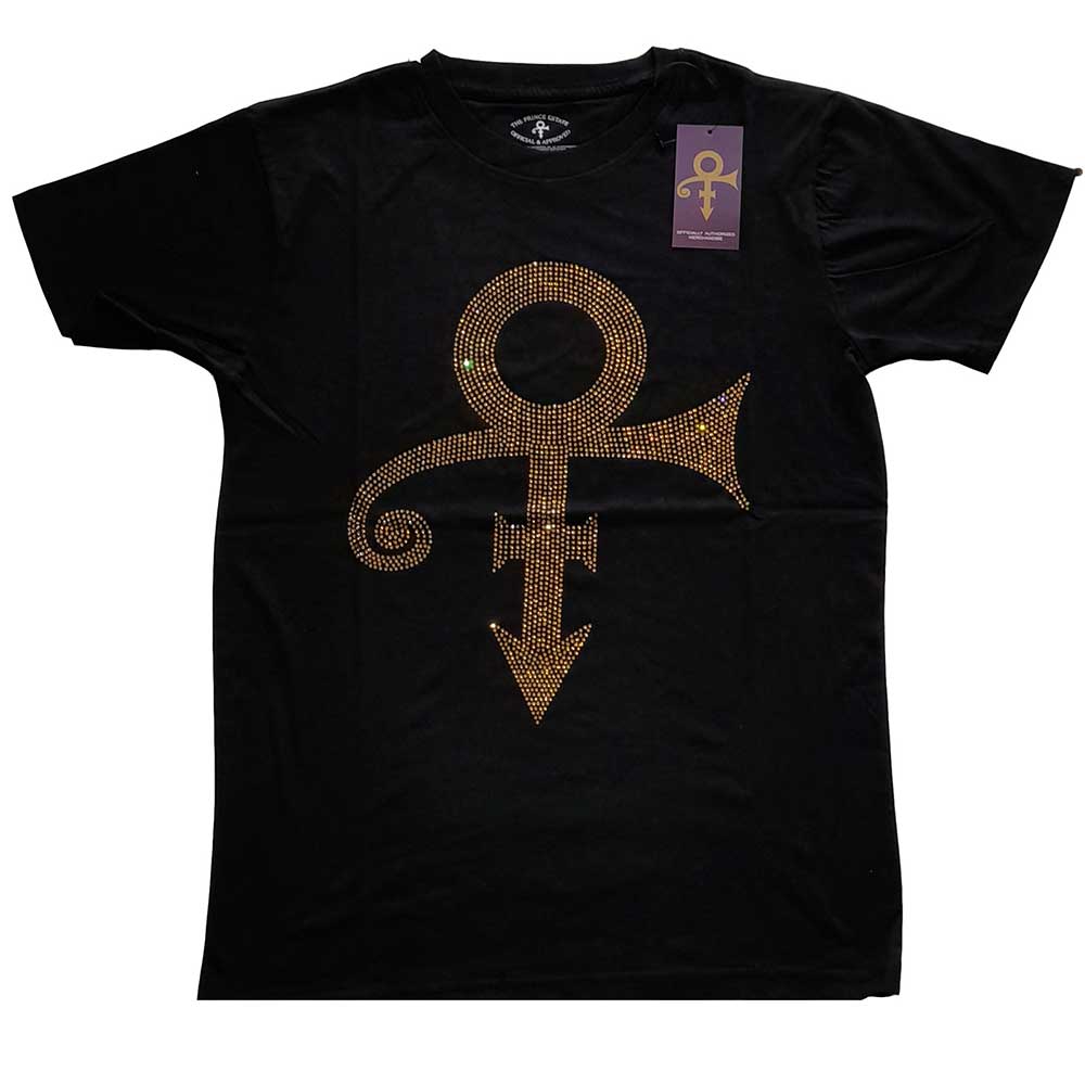 PRINCE Attractive T-Shirt, Gold Symbol