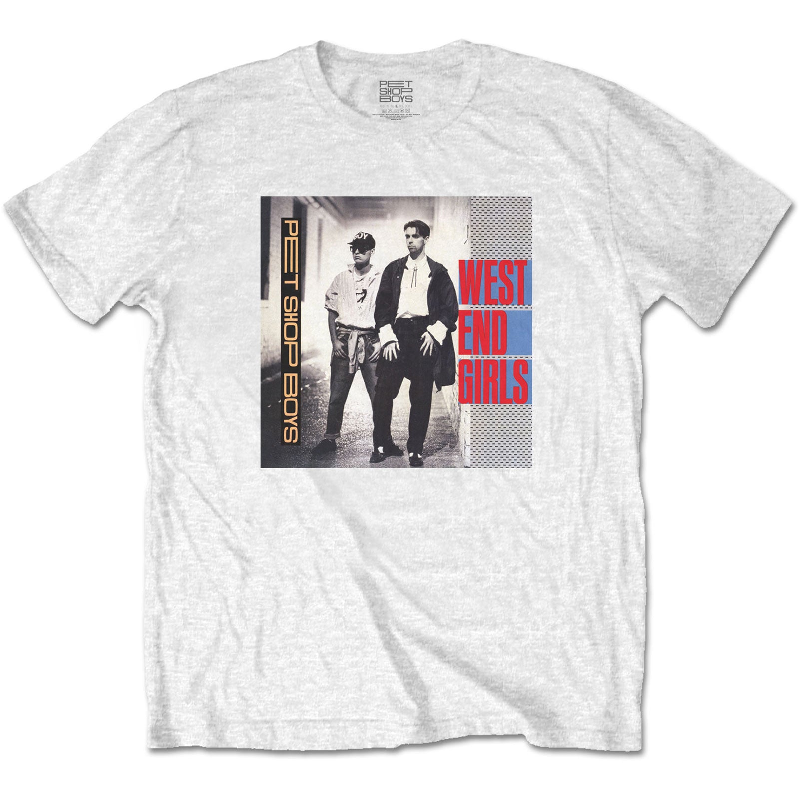 PET SHOP BOYS Attractive T-Shirt, West End Girls