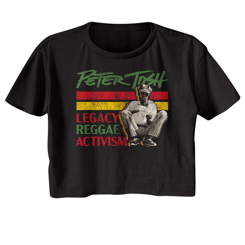 Women Exclusive PETER TOSH Crop, Legacy Reggae Activism