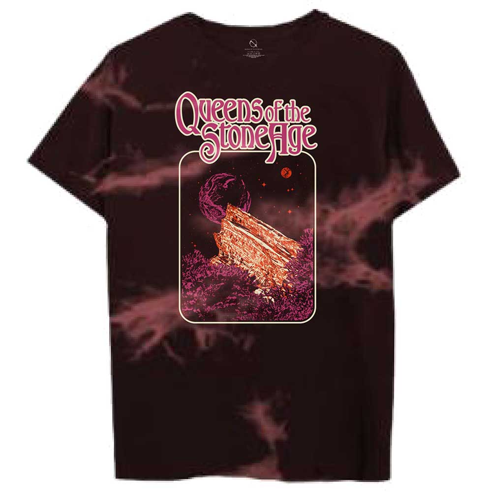 QUEENS OF THE STONE AGE Attractive T-Shirt, Planet Frame