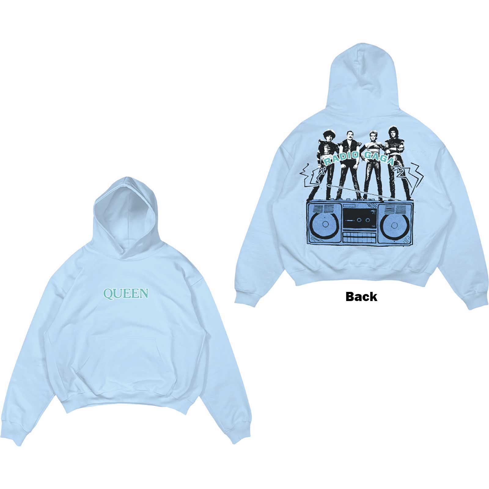 QUEEN Attractive Hoodie, Radio Ga Ga