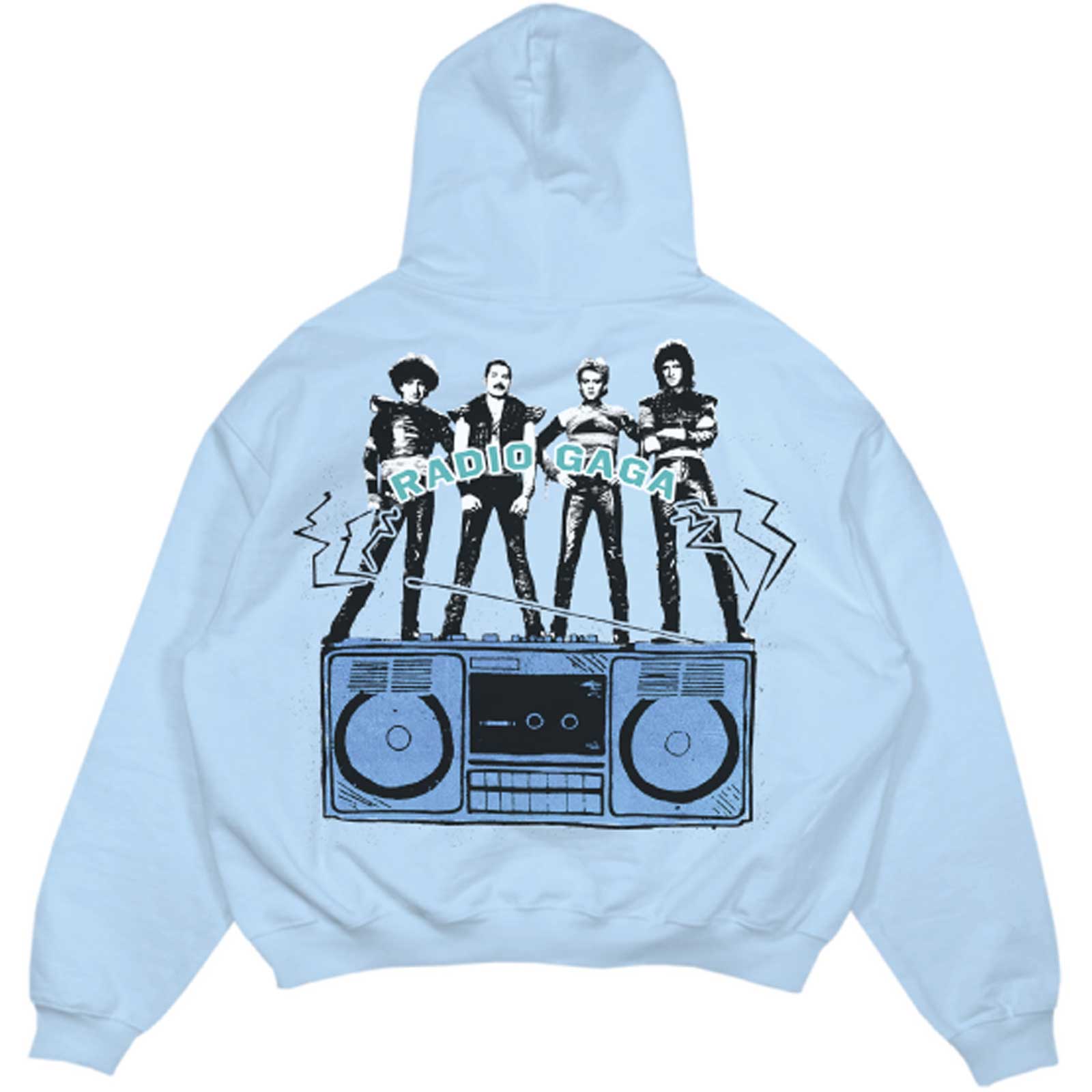 QUEEN Attractive Hoodie, Radio Ga Ga