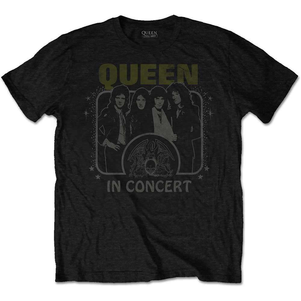 QUEEN Attractive T-Shirt, In Concert