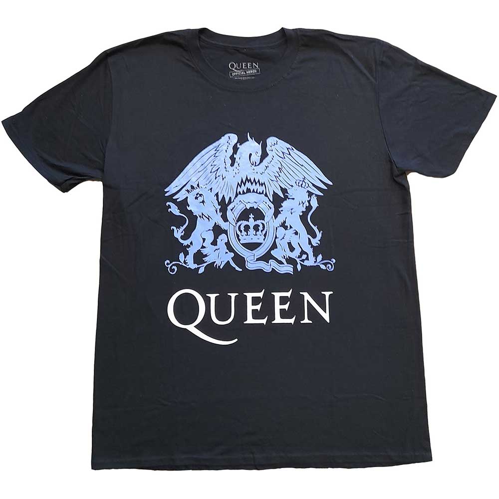 QUEEN Attractive T-Shirt, Blue Crest