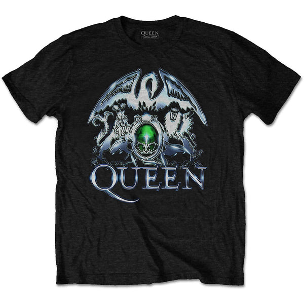 QUEEN Attractive T-Shirt, Metal Crest