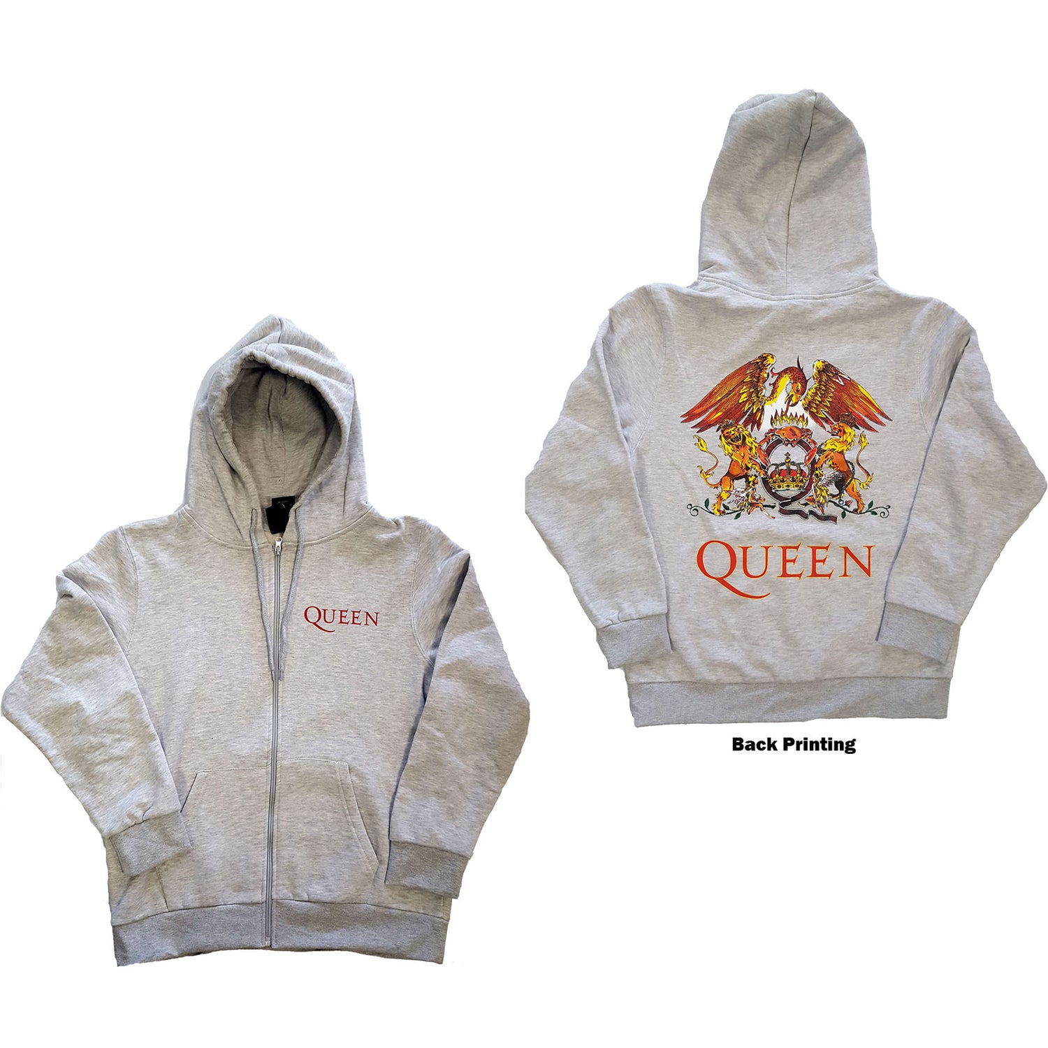 QUEEN Attractive Hoodie, Classic Crest