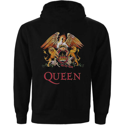 QUEEN Attractive Hoodie, Classic Crest