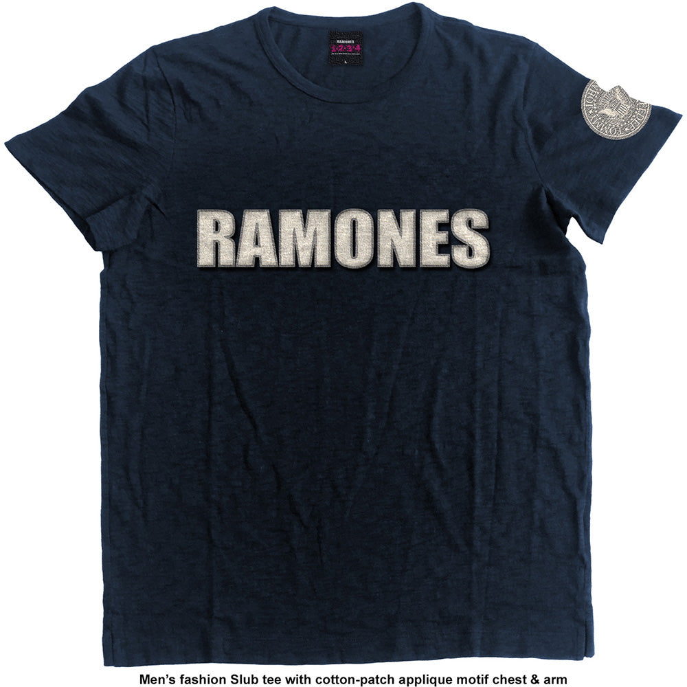 RAMONES Attractive T-Shirt, Logo &amp; Presidential Seal