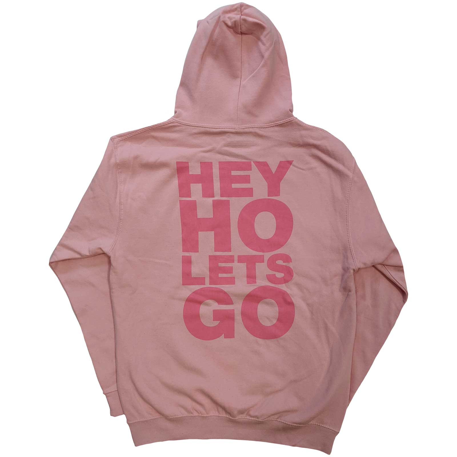 RAMONES Attractive Hoodie, Pink Hey Ho Seal