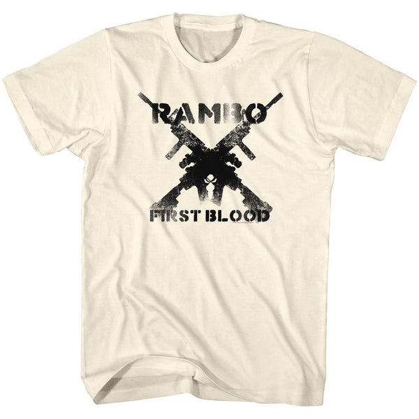RAMBO Brave T-Shirt, Guns