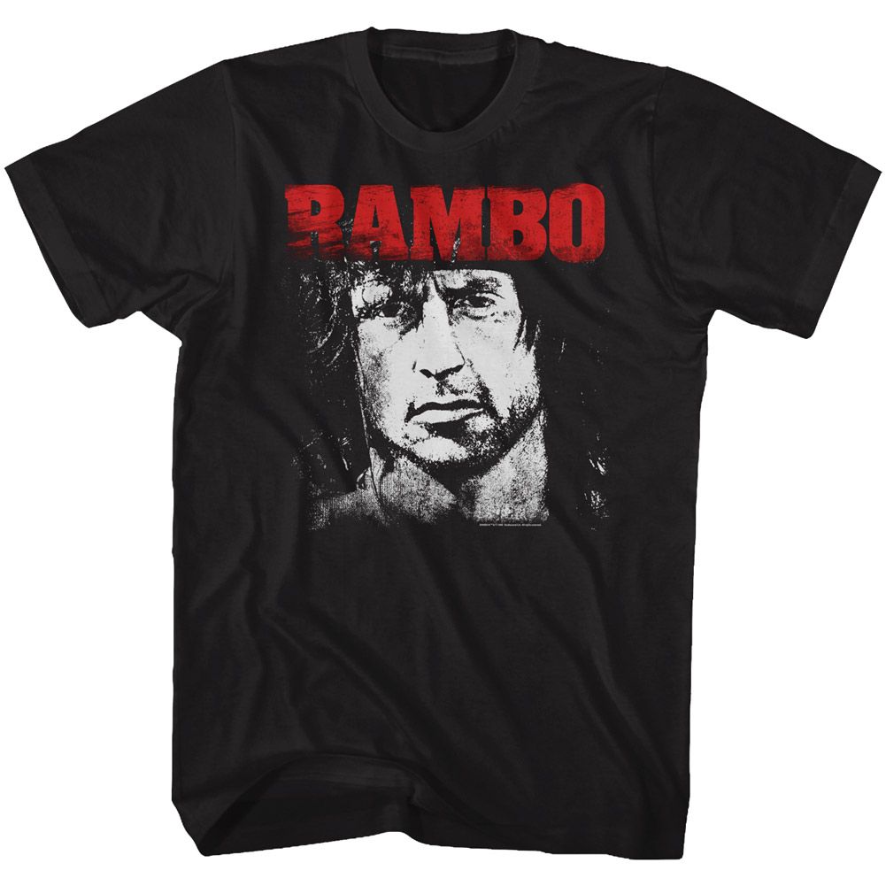 RAMBO Brave T-Shirt, Red &amp; White