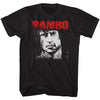 RAMBO Brave T-Shirt, Red & White