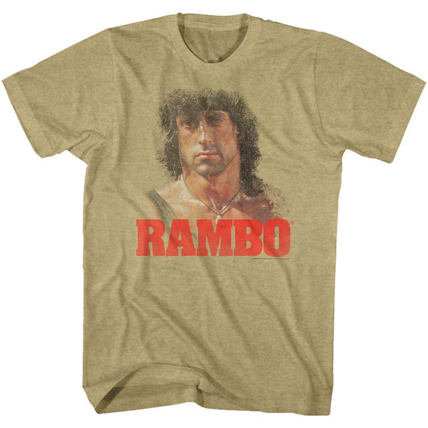 RAMBO Brave T-Shirt, Grunge Rambo