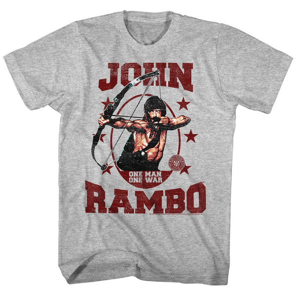 RAMBO Brave T-Shirt, One Man One War