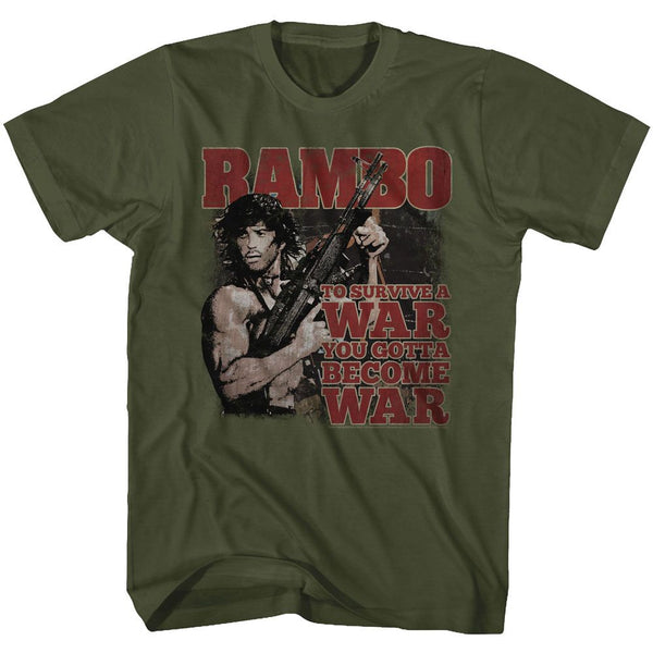 RAMBO Brave T-Shirt, Become War
