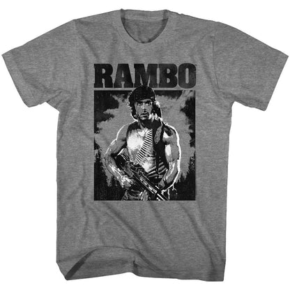 RAMBO Brave T-Shirt, Black &amp; White