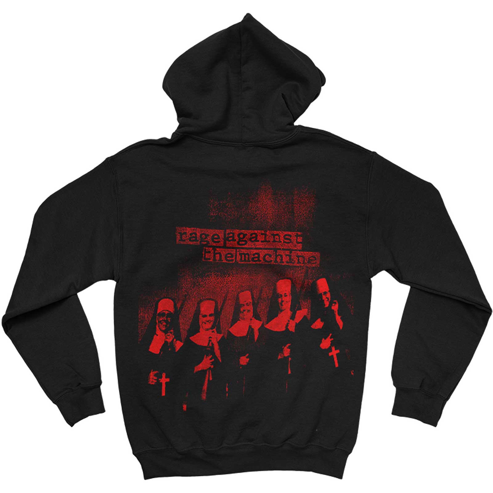 RAGE AGAINST THE MACHINE Attractive Hoodie, Nuns