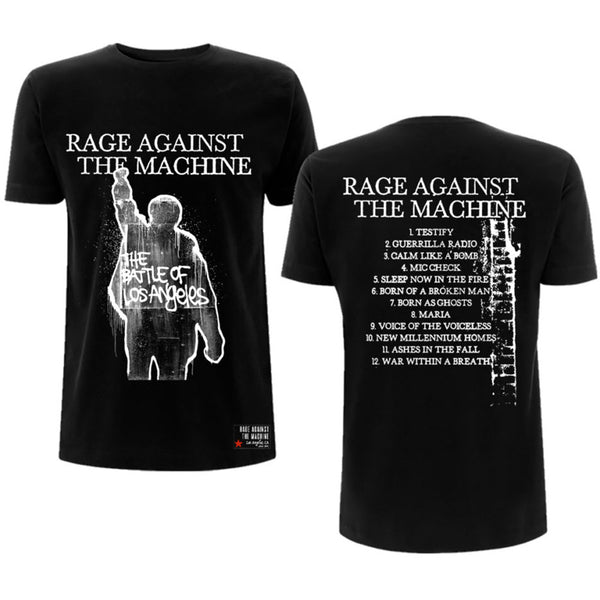 RAGE AGAINST THE MACHINE Attractive T-Shirt, Bola Album Cover
