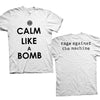 RAGE AGAINST THE MACHINE Attractive T-Shirt, Calm Like A Bomb