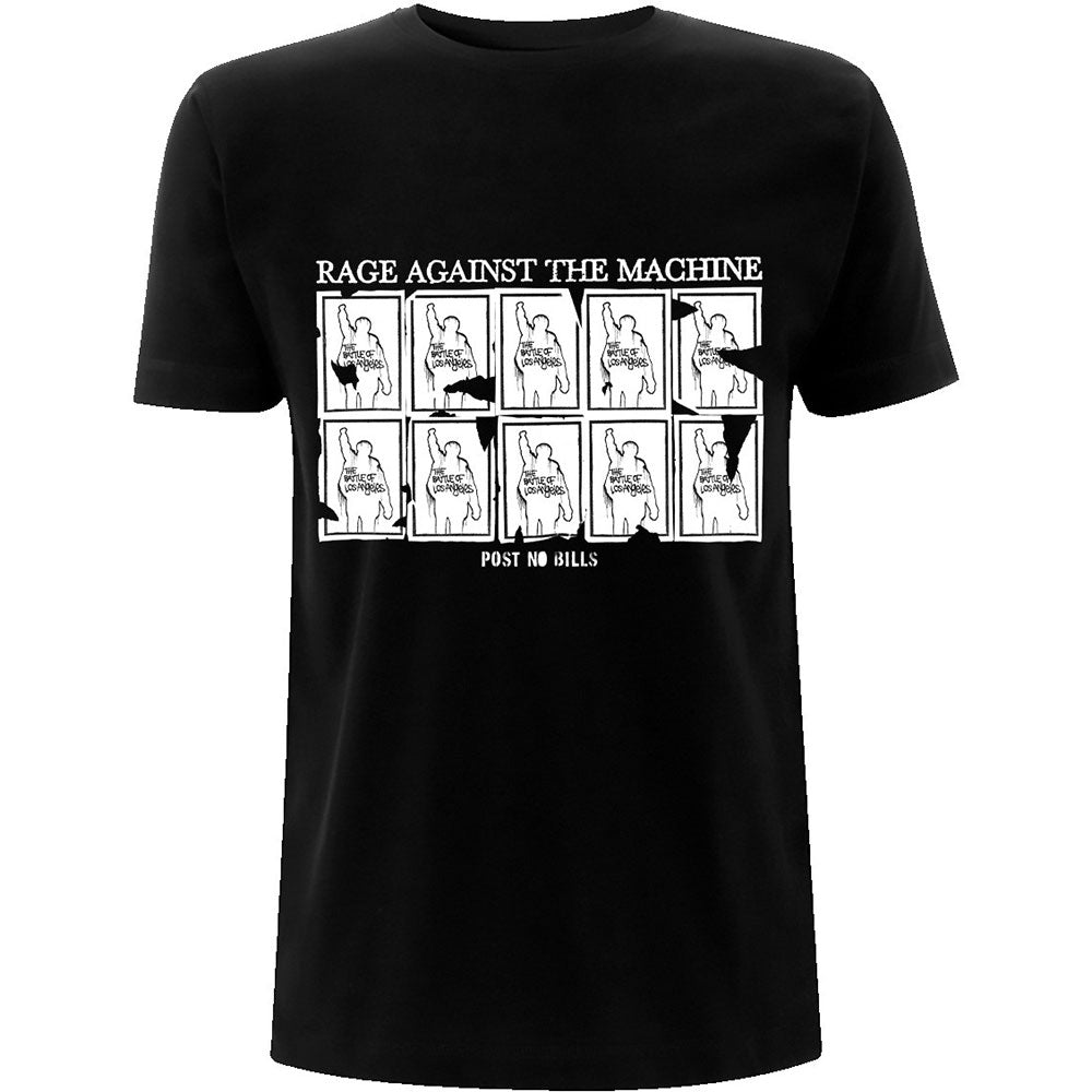 RAGE AGAINST THE MACHINE Attractive T-Shirt, Post No Bills