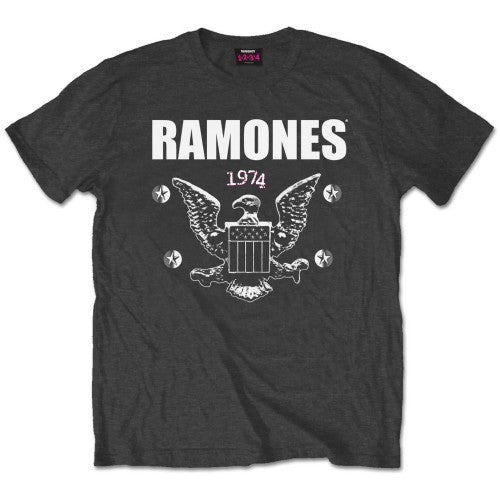 RAMONES Attractive T-Shirt, 1974 Eagle