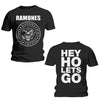 RAMONES Attractive T-Shirt, HEY HO