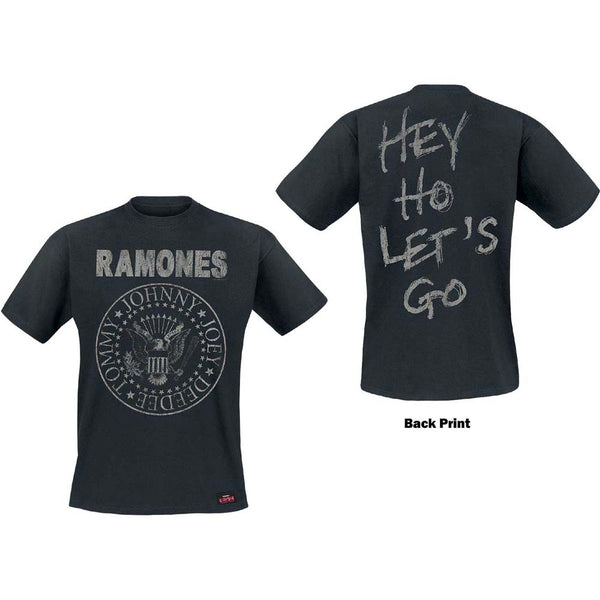 RAMONES Attractive T-Shirt, Seal Hey Ho