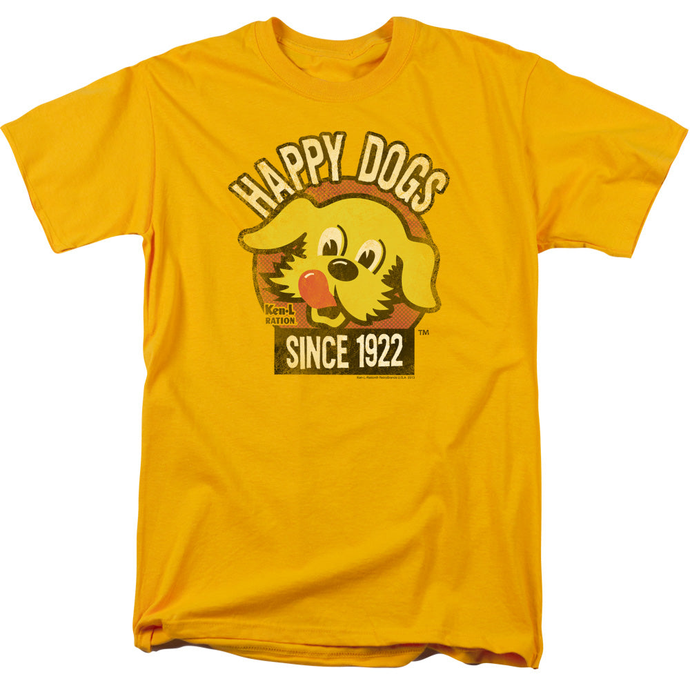 KEN-L RATION Cute T-Shirt, Happy Dogs