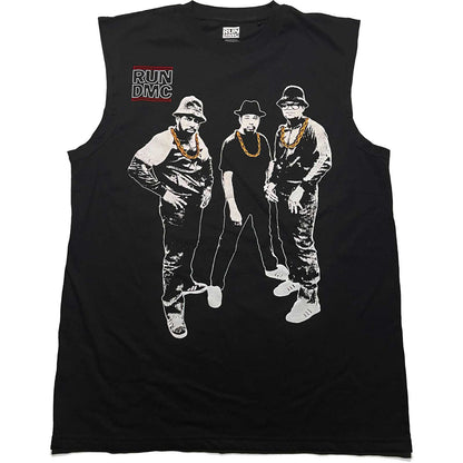 RUN DMC Attractive Tank Top, Gold Chains Photo
