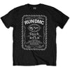 RUN DMC Attractive T-Shirt, Rock N' Rule Whiskey Label
