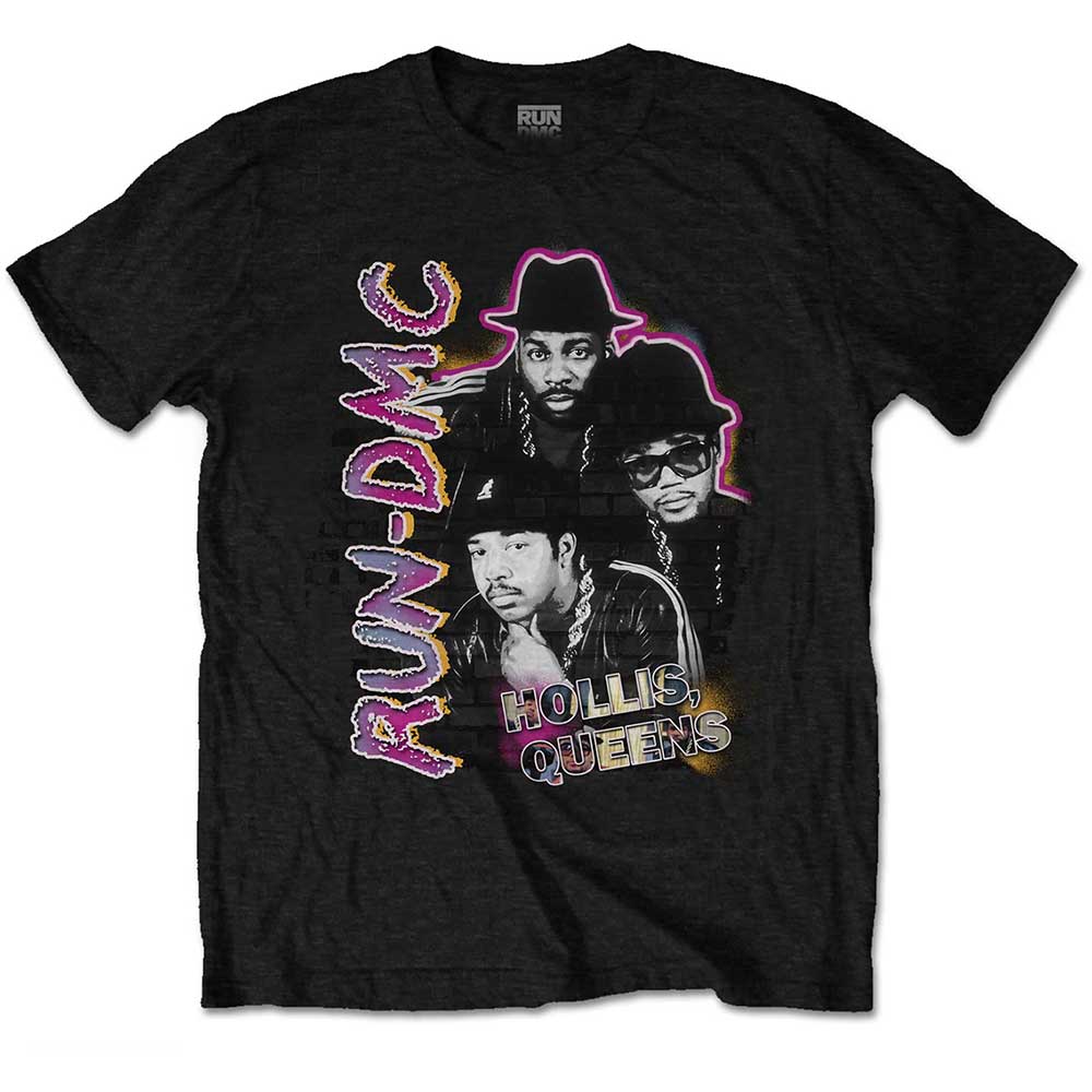 RUN DMC Attractive T-Shirt, Hollis Queens Homage