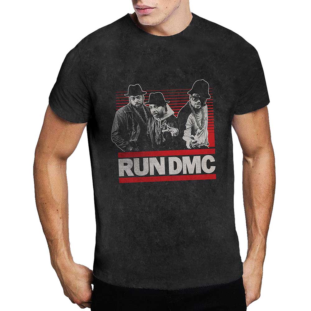 RUN DMC Attractive T-Shirt, Gradient Bars