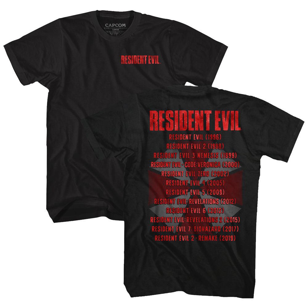 RESIDENT EVIL Terrific T-Shirt, Release