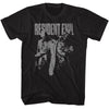 RESIDENT EVIL Eye-Catching T-Shirt, Monochrome Zombies