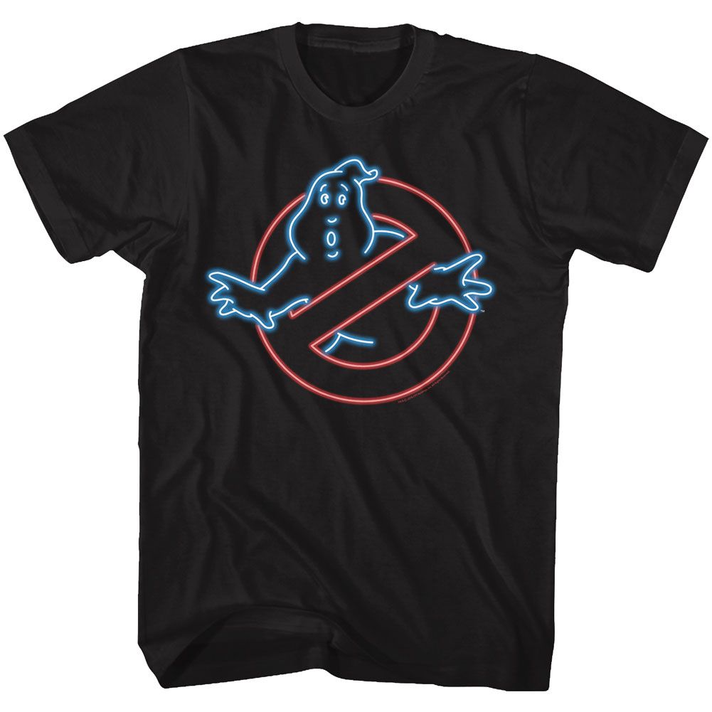 THE REAL GHOSTBUSTERS T-Shirt, Neon Ghost