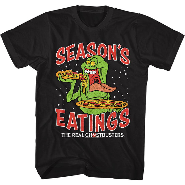THE REAL GHOSTBUSTERS Festive T-Shirt, Seasons Eatings