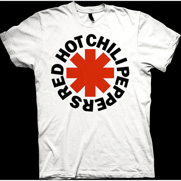 RED HOT CHILI PEPPERS Attractive T-Shirt, Red Asterisk