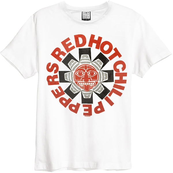 RED HOT CHILI PEPPERS Attractive T-Shirt, Aztec – Authentic Band Merch