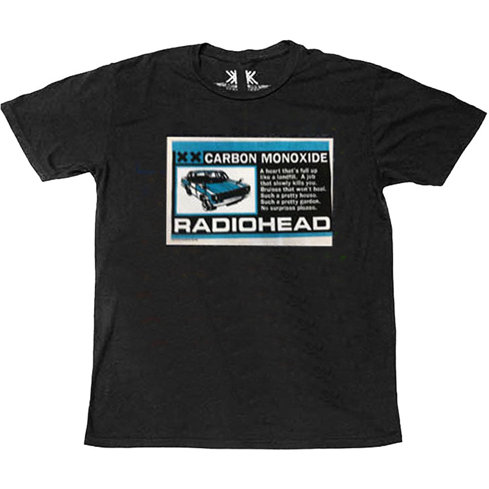 RADIOHEAD Attractive T-Shirt, Carbon Patch