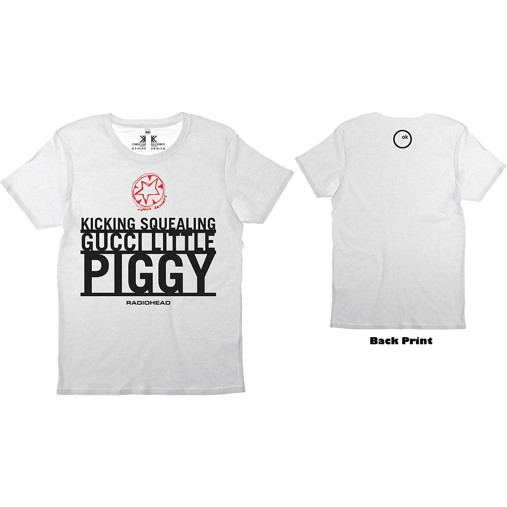 RADIOHEAD Attractive T-Shirt, Gucci Piggy