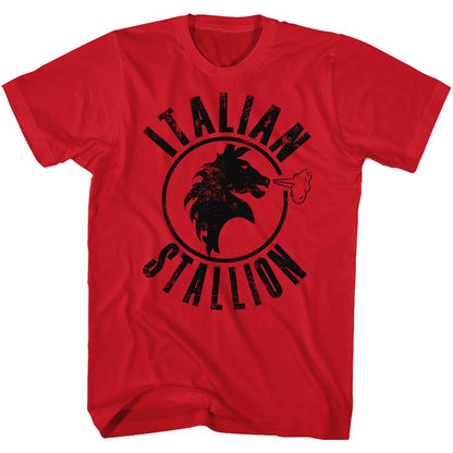 ROCKY Brave T-Shirt, Red Stallion