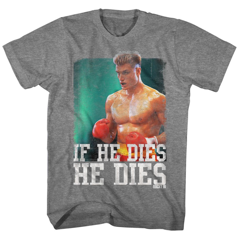 ROCKY Brave T-Shirt, Dies Distressed