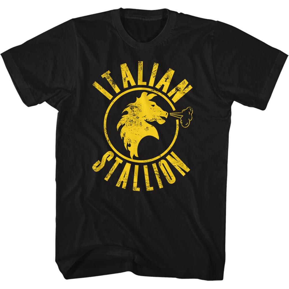 ROCKY Brave T-Shirt, Black Stallion
