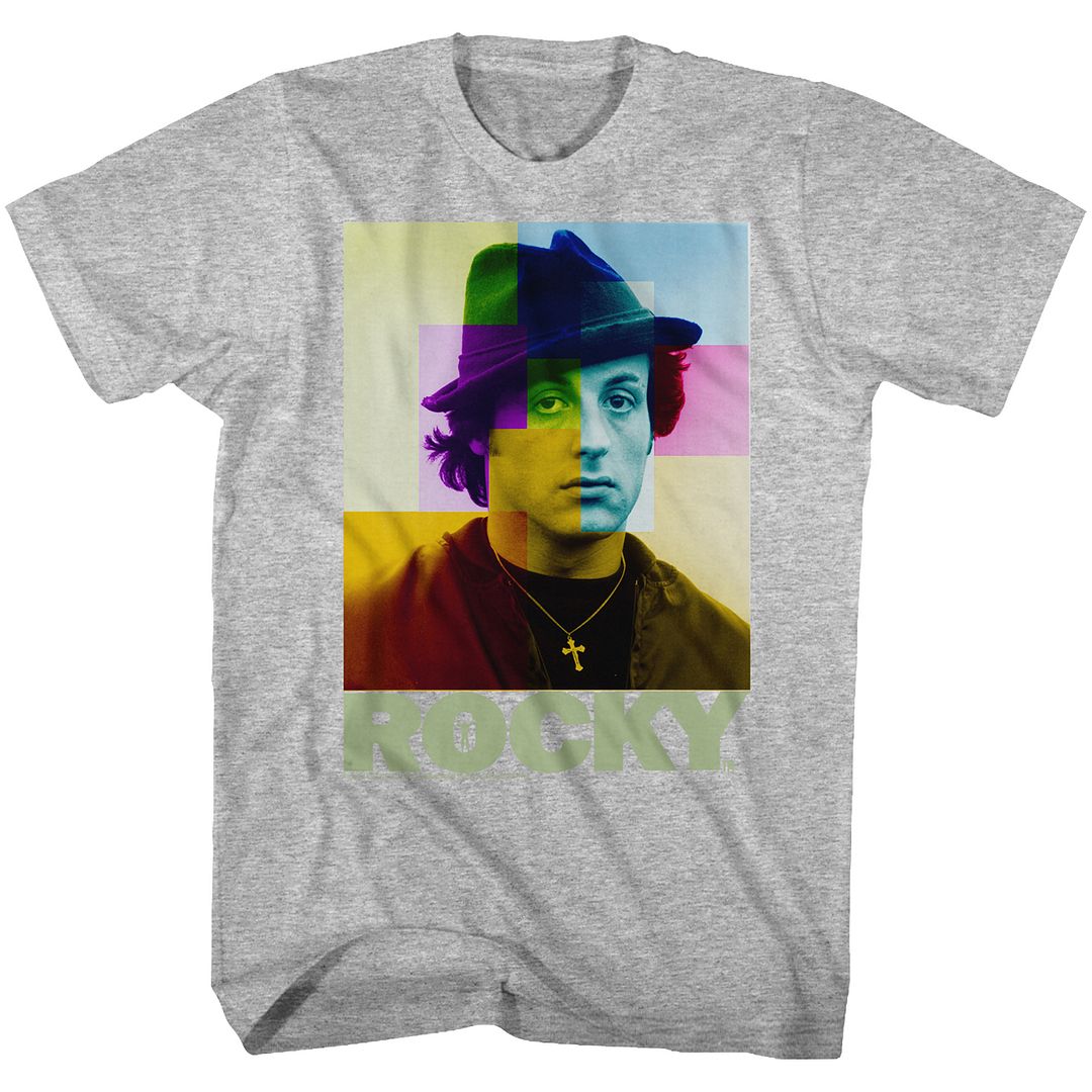 ROCKY Brave T-Shirt, Colorful Rocks