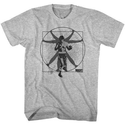 ROCKY Brave T-Shirt, Vitruvian Rocky