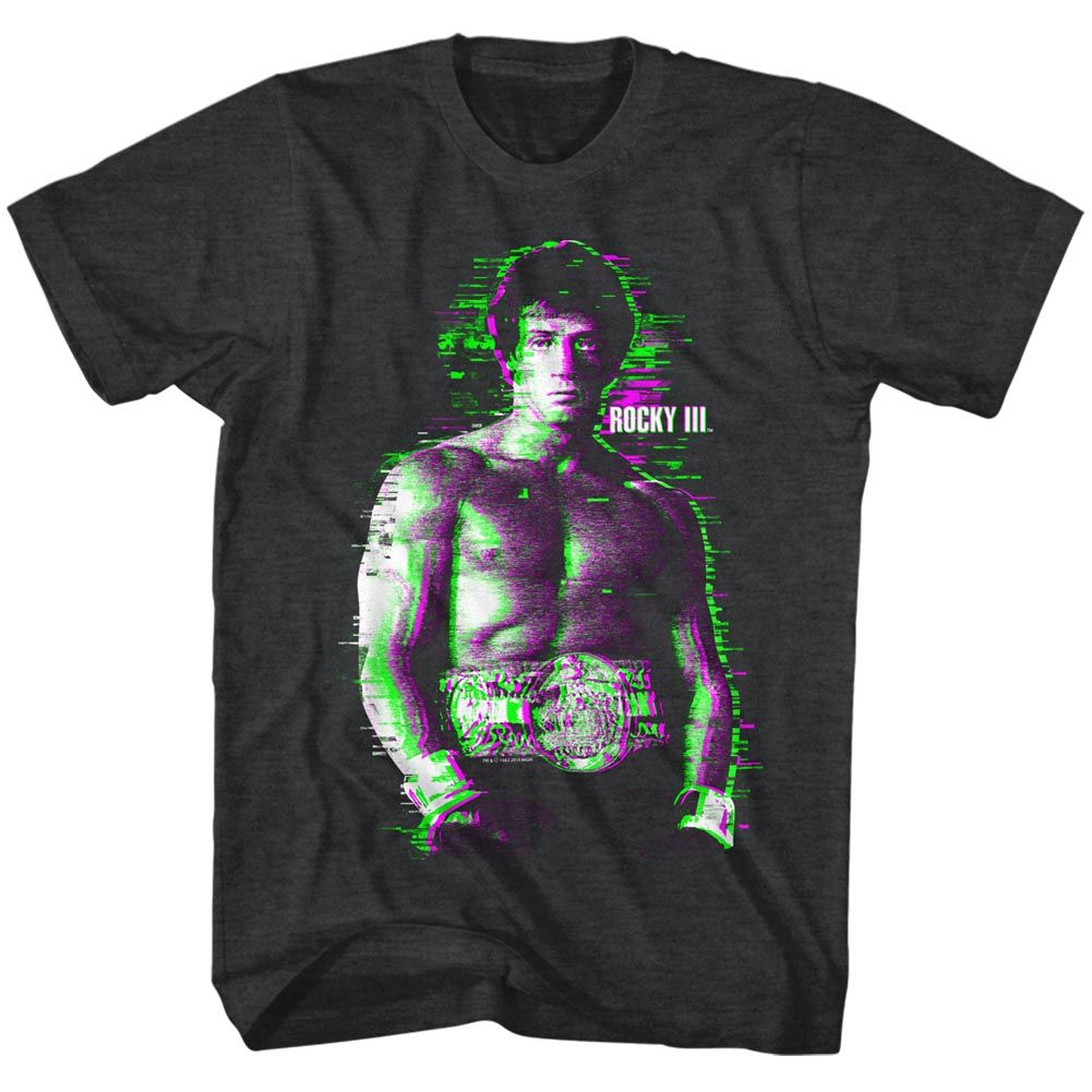 ROCKY Brave T-Shirt, Glitchy