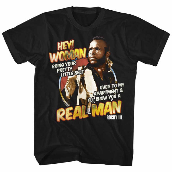 ROCKY Brave T-Shirt, Hey Woman