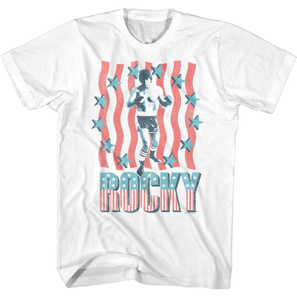 ROCKY Brave T-Shirt, Patriotic Rocky